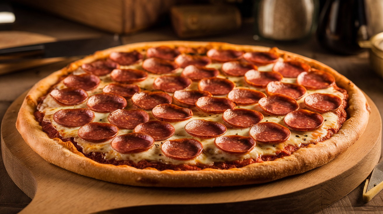 Smoky Pep Pizza